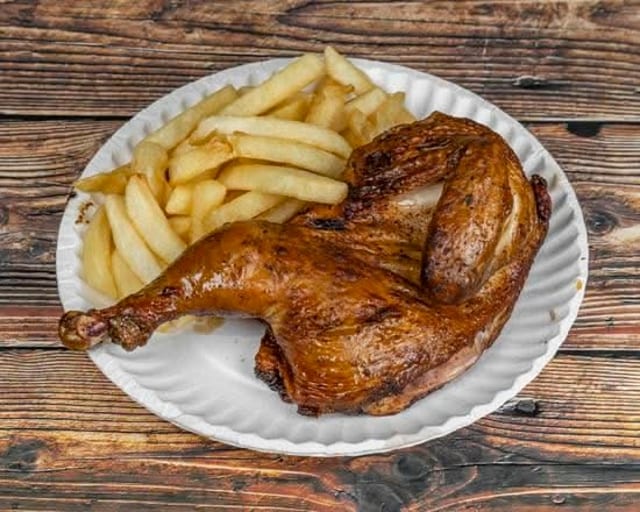 Half Bbq Chicken.